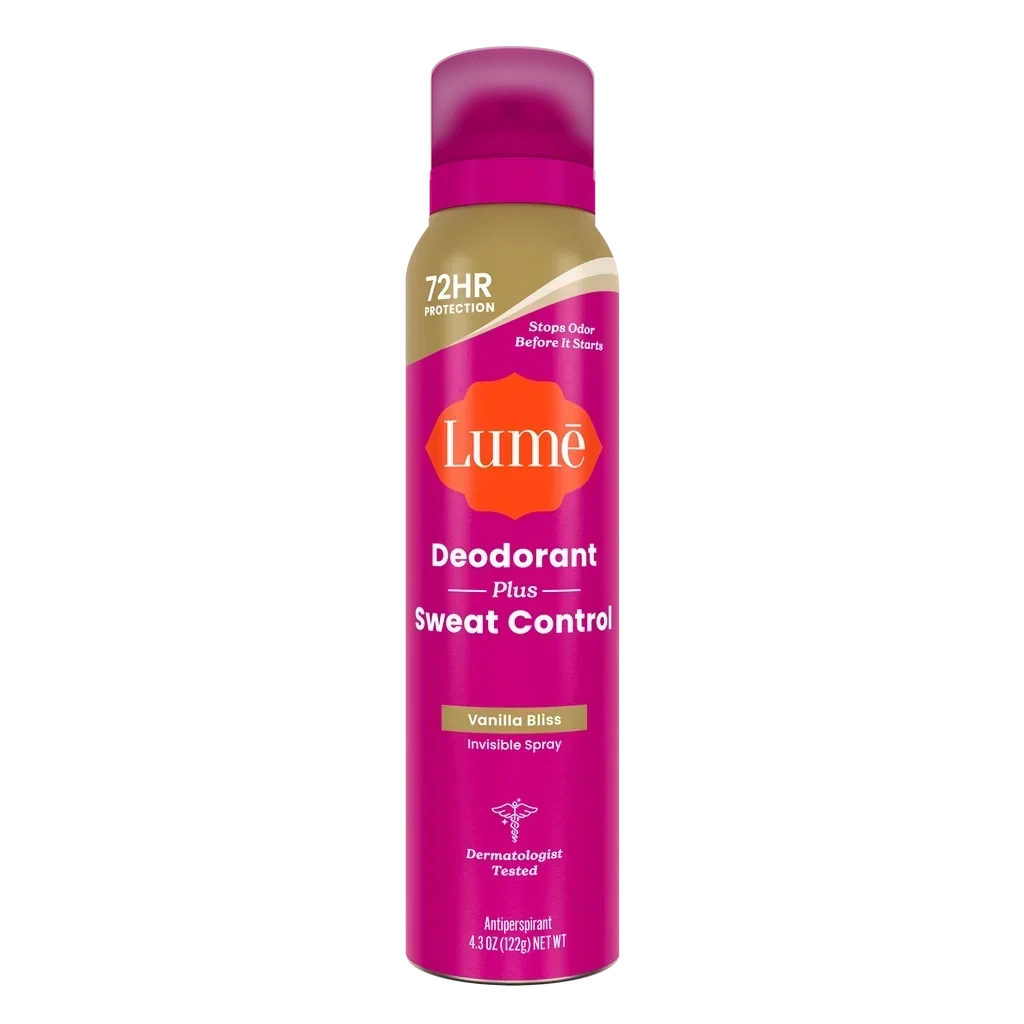 Lume Sweat Control Spray Deodorant Vanilla Bliss